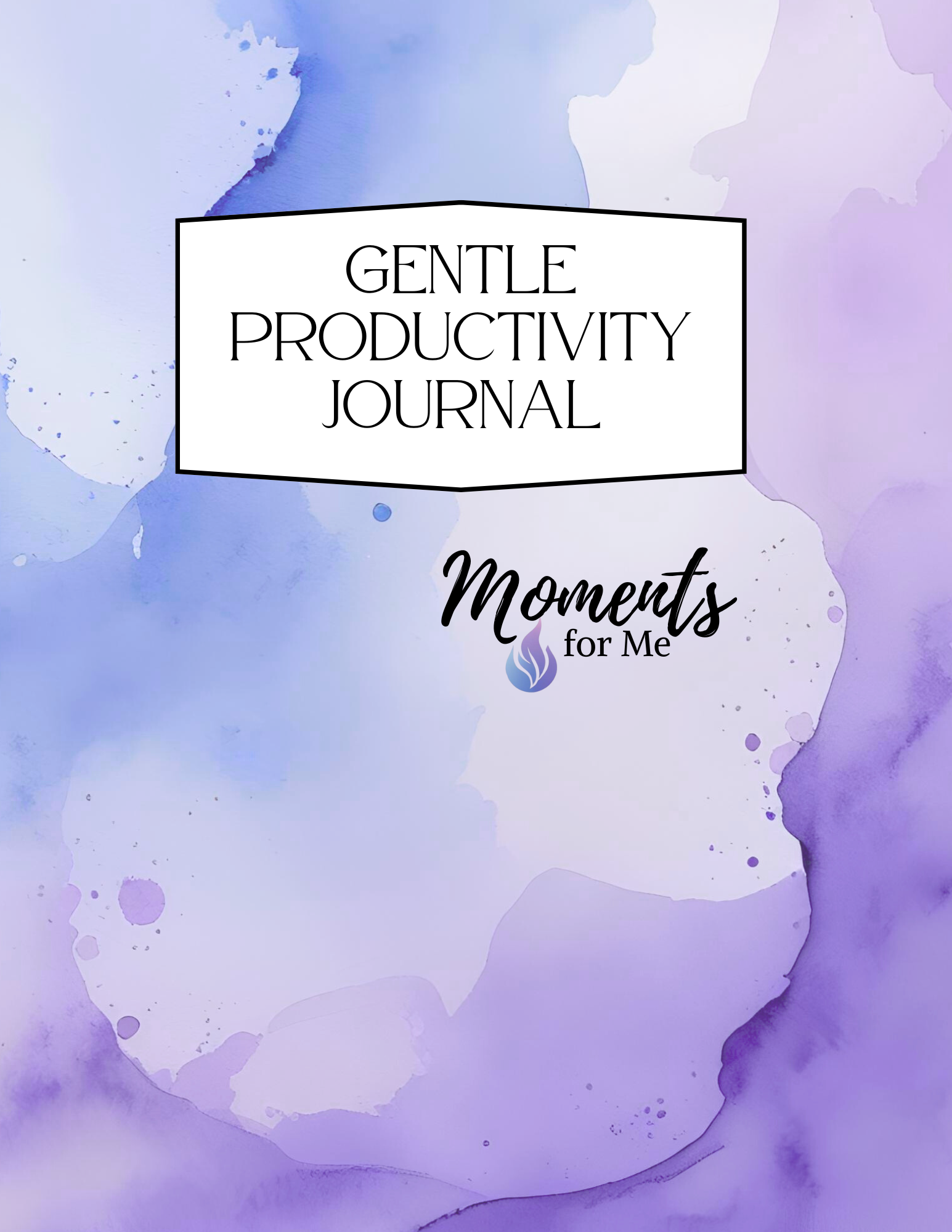 Digital Gentle Productivity Guided Journal